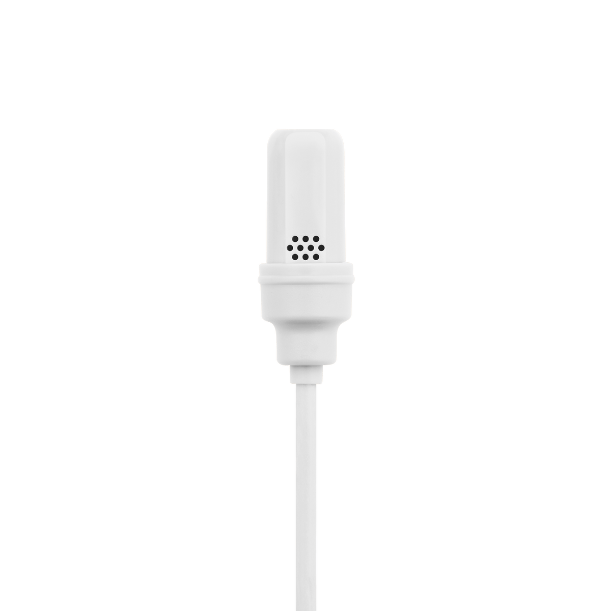 Shure UL4W/C-MTQG-A UniPlex Lavalier Microphone, White, MTQG - front view