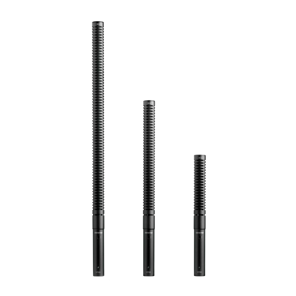 Shure VP89L Premium Modular Shotgun Microphone - front view