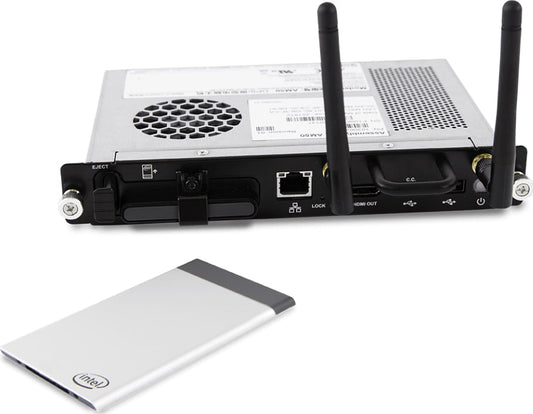 SMART AM50: iQ Appliance with Intel Compute Card for SMART Board - front view