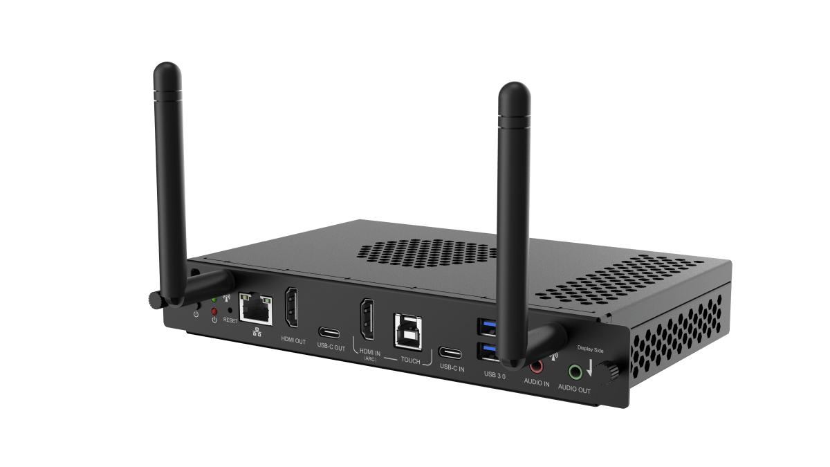 SMART AM60: Appliance for iQ-Enabled SMART Board Displays - angled view