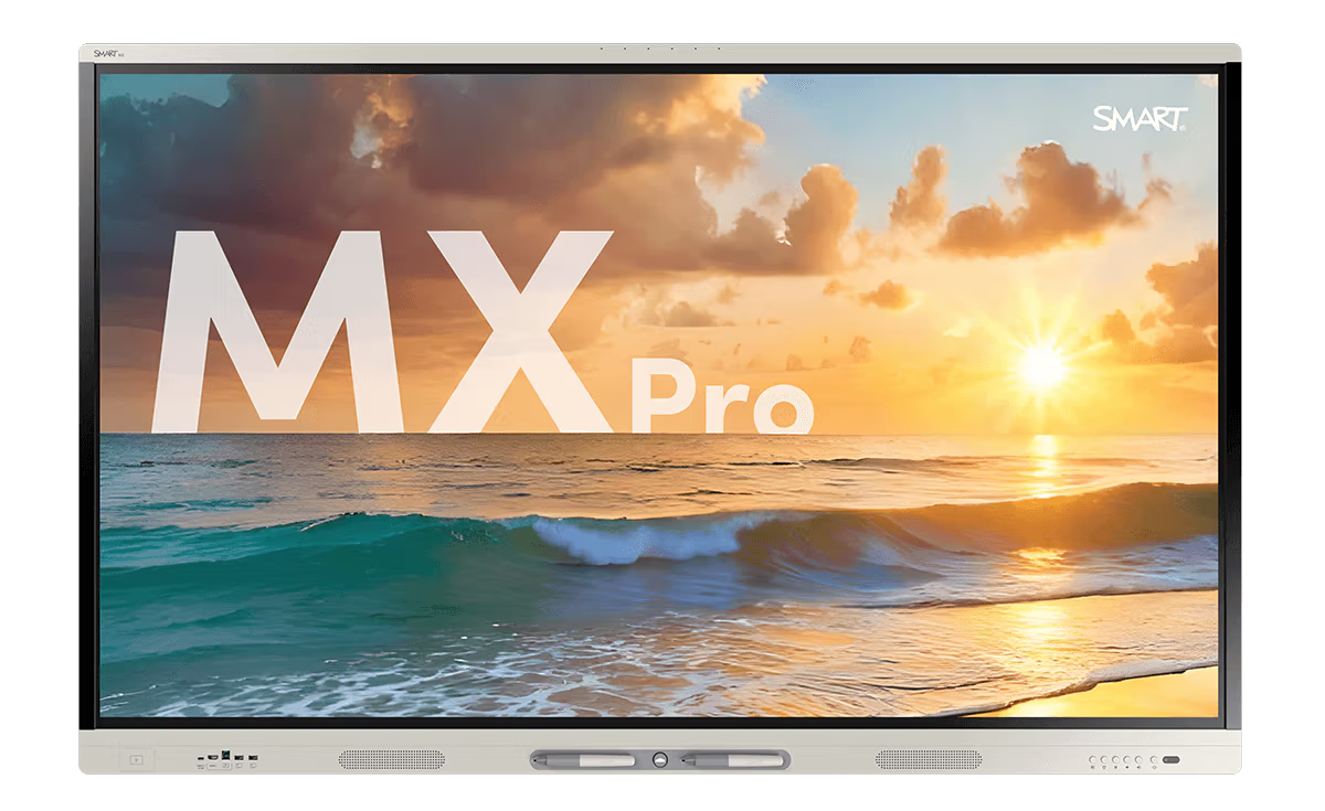 SMART MX065-V5 Pro: 65 Inch 4K UHD Interactive Display with iQ and SMART Meeting Pro - front view (1 of 2)