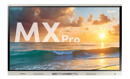SMART MX086-V5 Pro: 86 Inch 4K UHD Interactive Display with iQ and SMART Meeting Pro - front view (1 of 2)