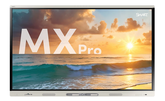 SMART MX086-V5 Pro: 86 Inch 4K UHD Interactive Display with iQ and SMART Meeting Pro - front view (1 of 2)