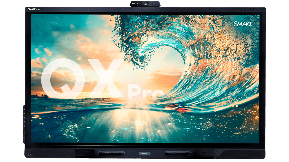SMART QX086-V2 Pro: 86 Inch 4K UHD Interactive Display with iQ and Built-In Camera - front view (1 of 2)