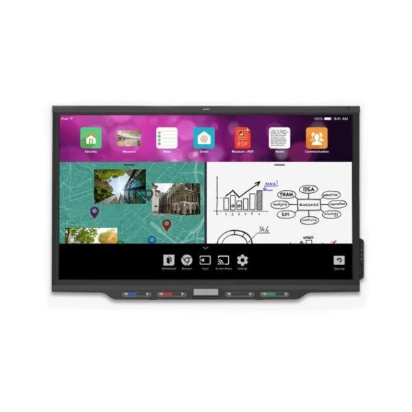 SMART SBID-7075P: 75 Inch 4K UHD Interactive Display - front view (4 of 4)