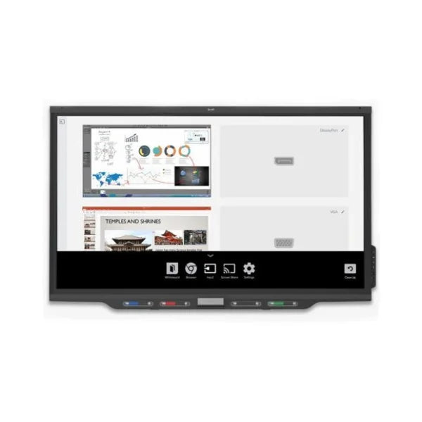 SMART SBID-7286P: 86 Inch 4K UHD Interactive Display - front view (2 of 4)