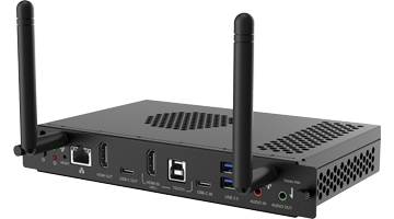 SMART VE220: Hub Collaboration Appliance (VE220 and VE220S) - front view