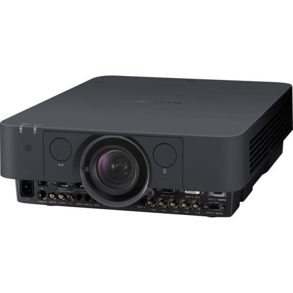 Sony VPL-FHZ55 Black laser projector - angled view