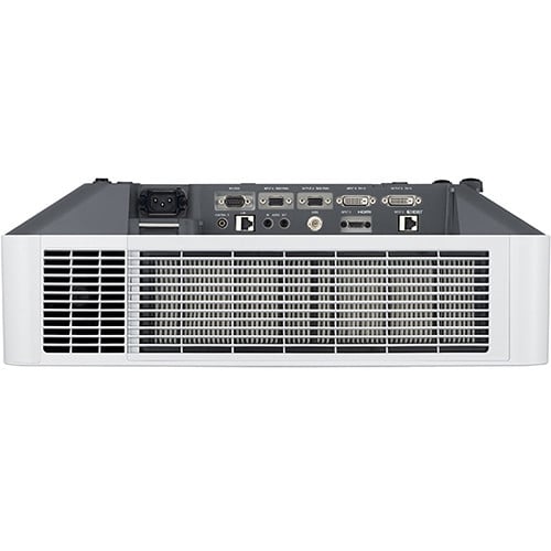 Sony VPL-FHZ66 laser projector - rear view with connections