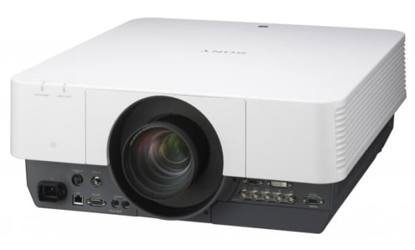 Sony VPL-FX500L installation projector - angled view