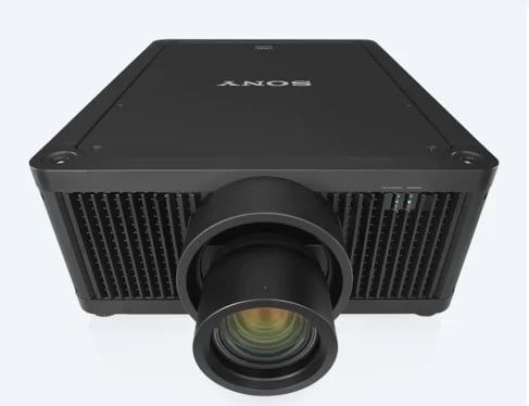 Sony VPL-GTZ380 home cinema projector - angled view (1 of 2)