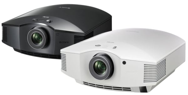 Sony VPL-HW40ES home cinema projector - angled view (2 of 2)