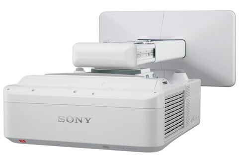 Sony VPL-SW525 projector - angled view
