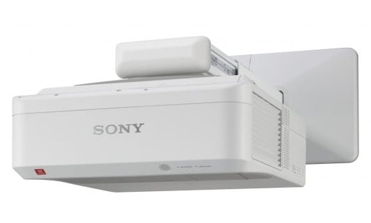 Sony VPL-SW536 ultra short throw projector - angled view