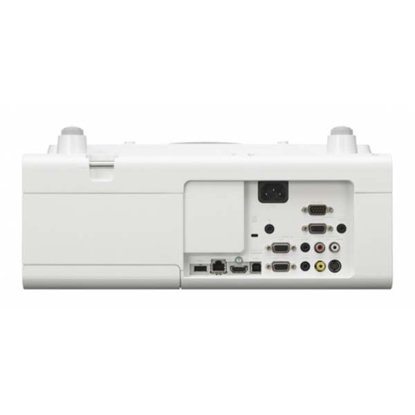Sony VPL-SW620C ultra short throw projector - rear view with connections