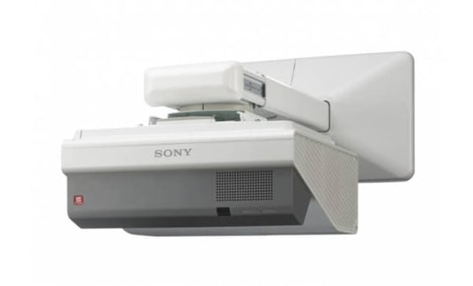 Sony VPL-SW635C ultra short throw projector - angled view