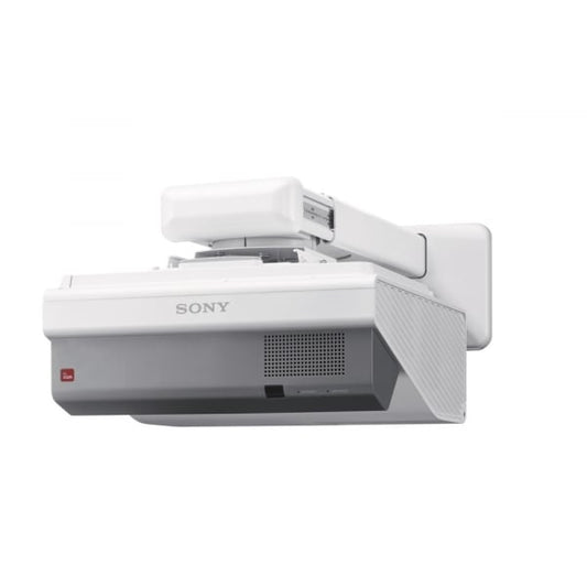 Sony VPL-SW636C ultra short throw projector - angled view