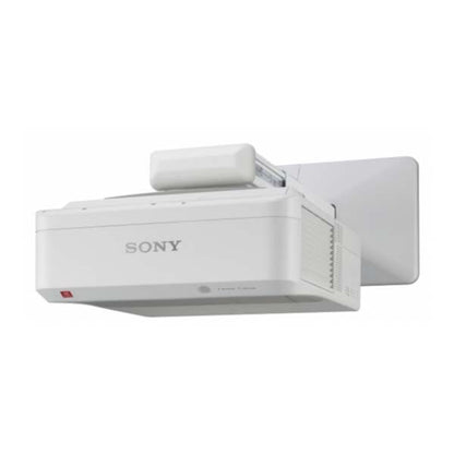 Sony VPL-SX536 ultra short throw projector - angled view