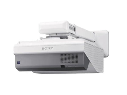 Sony VPL-SX631 ultra short throw projector - angled view