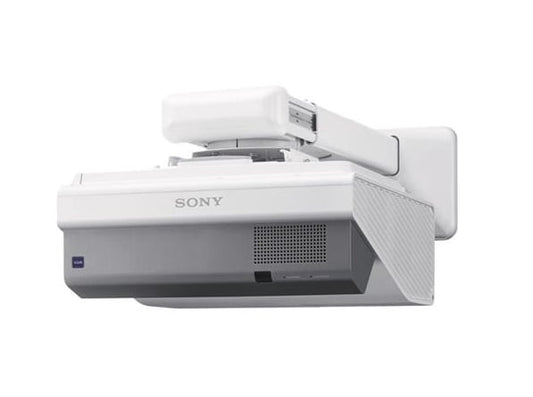 Sony VPL-SX631 ultra short throw projector - angled view