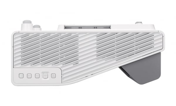 Sony VPL-SX631 ultra short throw projector - side view