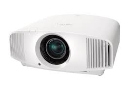 Sony VPL-VW290ES White home cinema projector - angled view