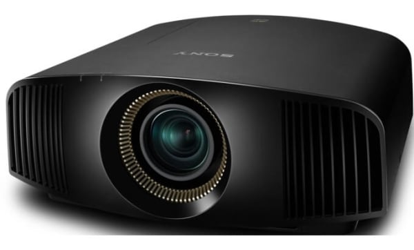 Sony VPL-VW500ES home cinema projector - angled view