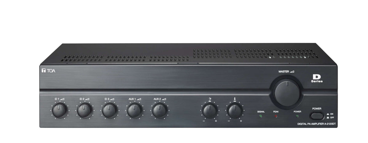 TOA A-2240DT-AS digital PA amplifier - front view