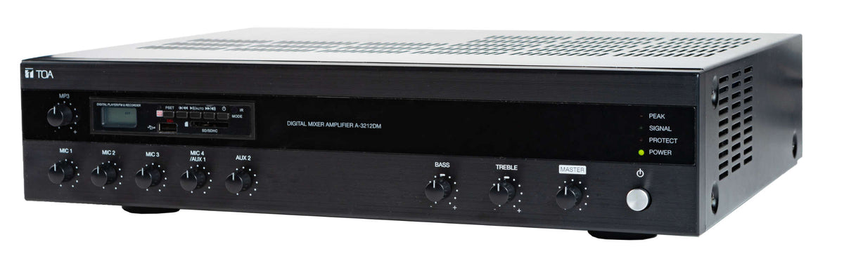TOA A-3212DM-AS 1 digital mixer amplifier with MP3 - view 2