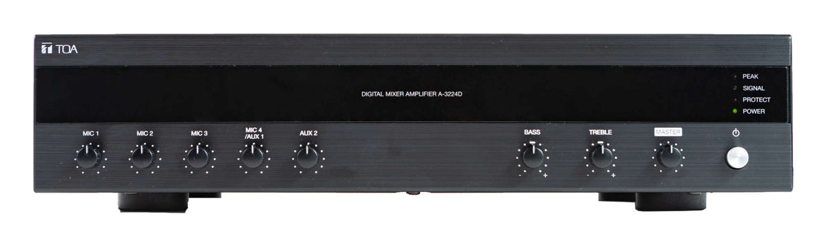 TOA A-3224D-AS 1 digital mixer amplifier - front view
