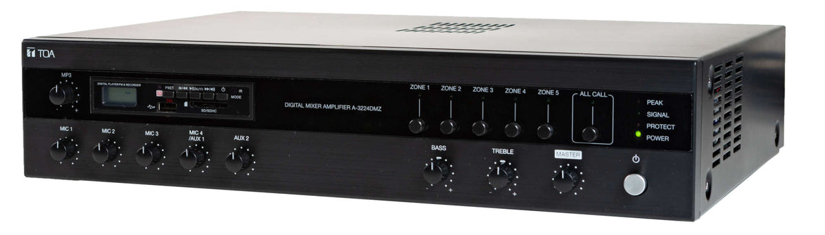 TOA A-3248DMZ-AS1 digital mixer amplifier with MP3 and zones - view 2