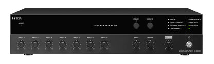 TOA A-3612D digital mixer amplifier - front view