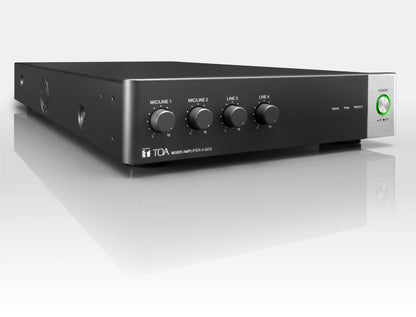 TOA A-5012 digital mixer amplifier - angled view 2