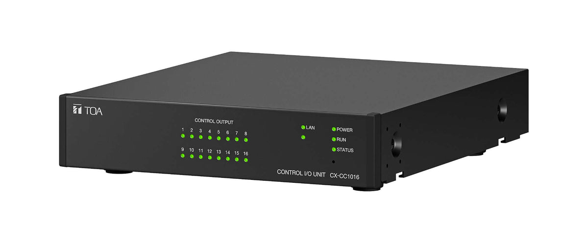 TOA CX-CC1016 control I/O unit - angled view 2