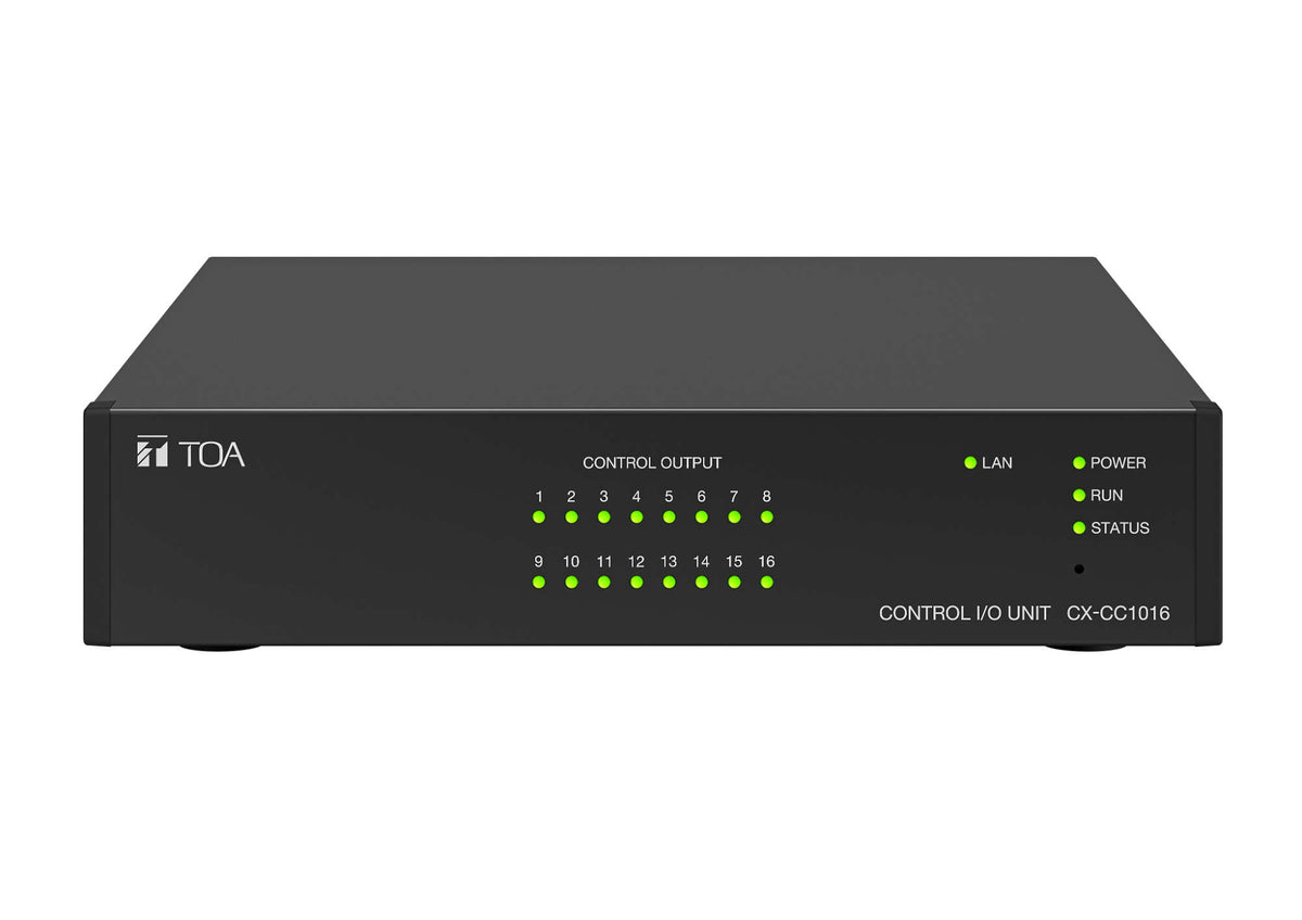 TOA CX-CC1016 control I/O unit - front view