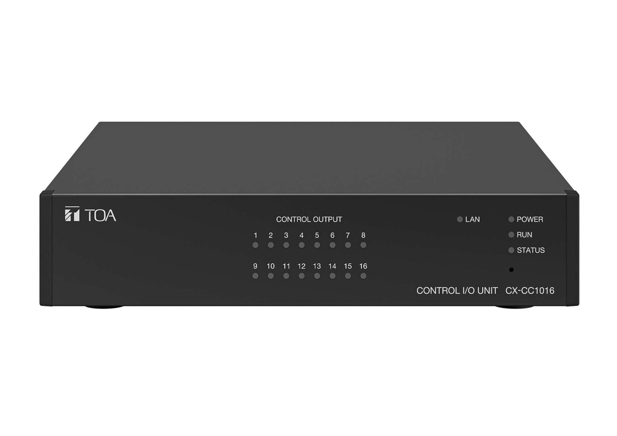 TOA CX-CC1016 control I/O unit - front view 2
