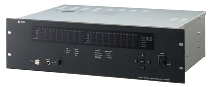 TOA D-2008SP digital mixing processor unit - angled view