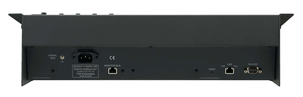 TOA D-2012C remote console unit - view 3