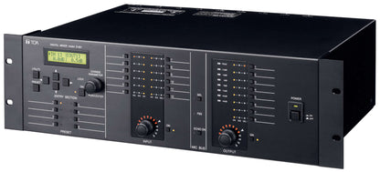 TOA D-901 digital mixer - angled view