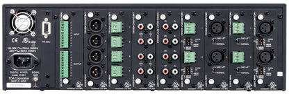 TOA D-901 digital mixer - rear view 2
