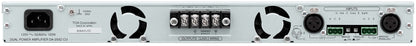 TOA DA-250D digital power amplifier - rear view
