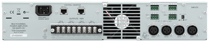 TOA DA-500FH multi-channel digital power amplifier - rear view