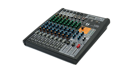 TOA M-124FX-AS analogue console mixer - angled view