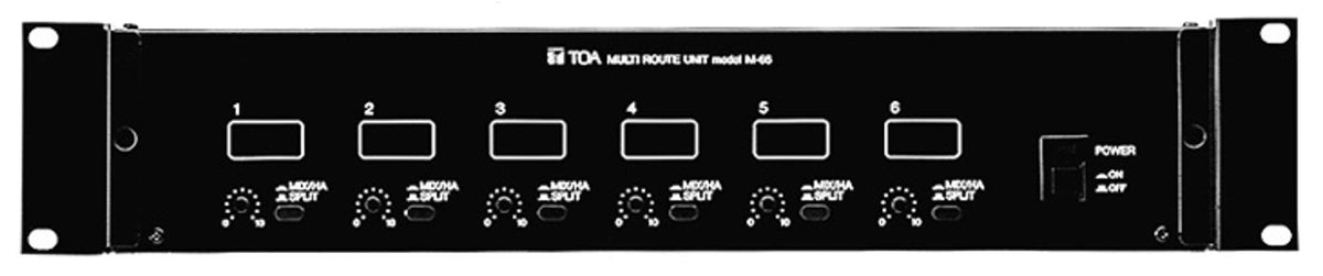 TOA M-66 multi-route unit - front view