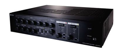 TOA MX-6224D digital mixer amplifier for mosques - angled view