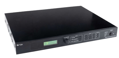 TOA MX-9200 mixer pre-amplifier - angled view 2