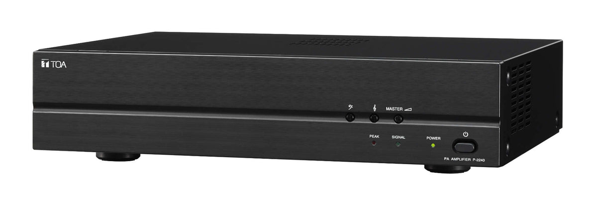 TOA P-2240 power amplifier - front view