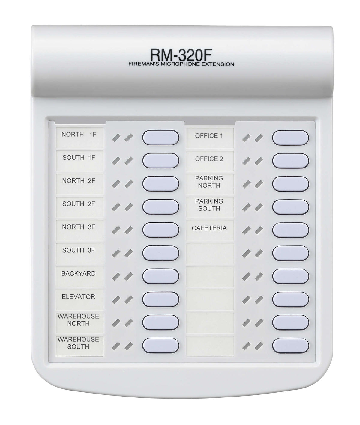 TOA RM-300MF emergency remote microphone - view 2