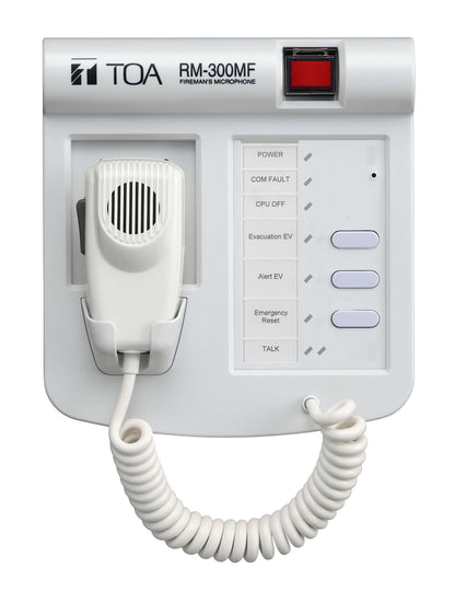TOA RM-300MF emergency remote microphone - front view