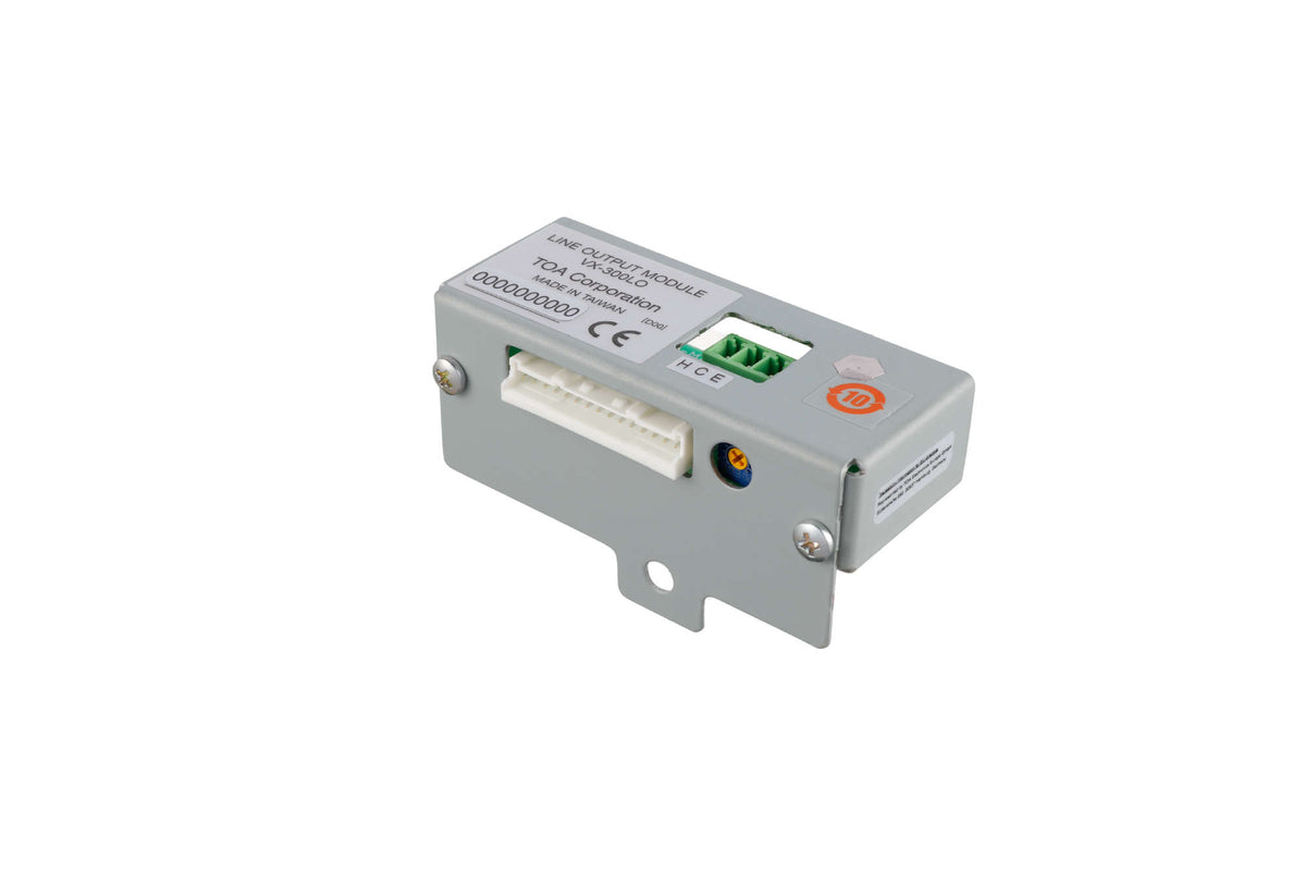 TOA VX-300LO line output module - angled view